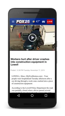 FOX25 News android App screenshot 1